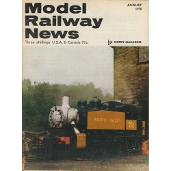 Model Railway News 1970 August