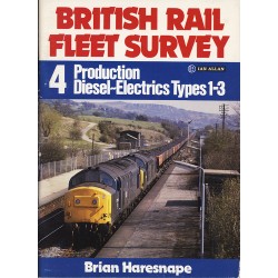 British Rail Fleet Survey 4 Production Diesel-Electrics Types 1-3