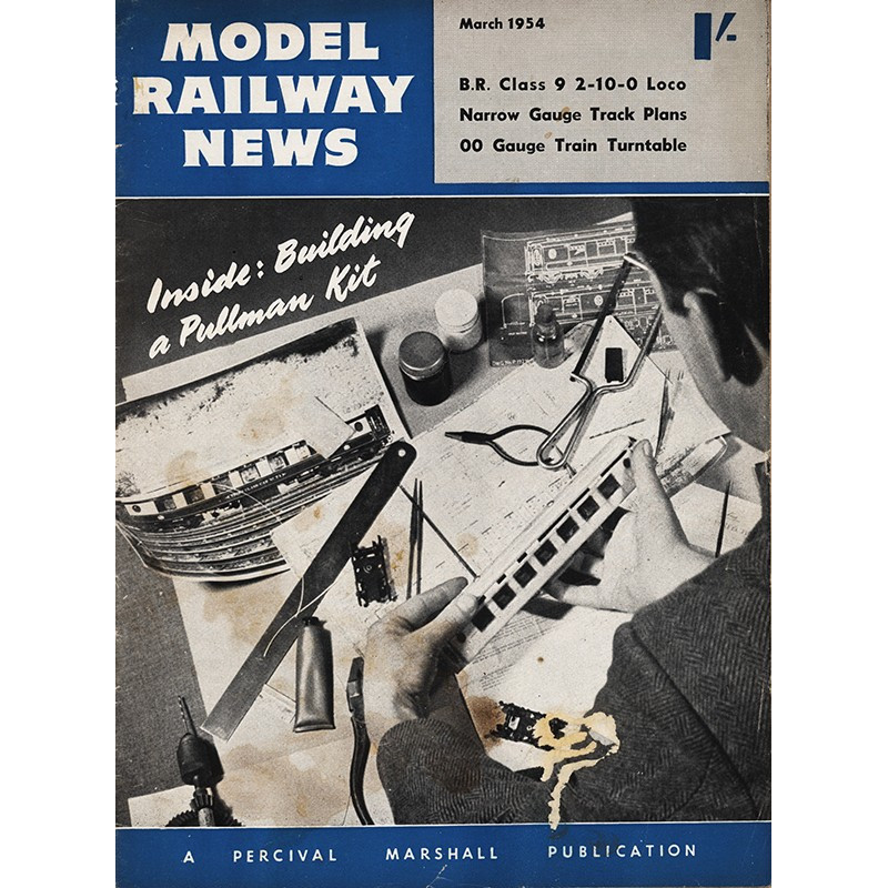 Model Railway News 1954 March Model Railway News 1954 March