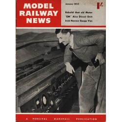 Model Railway News 1955 January