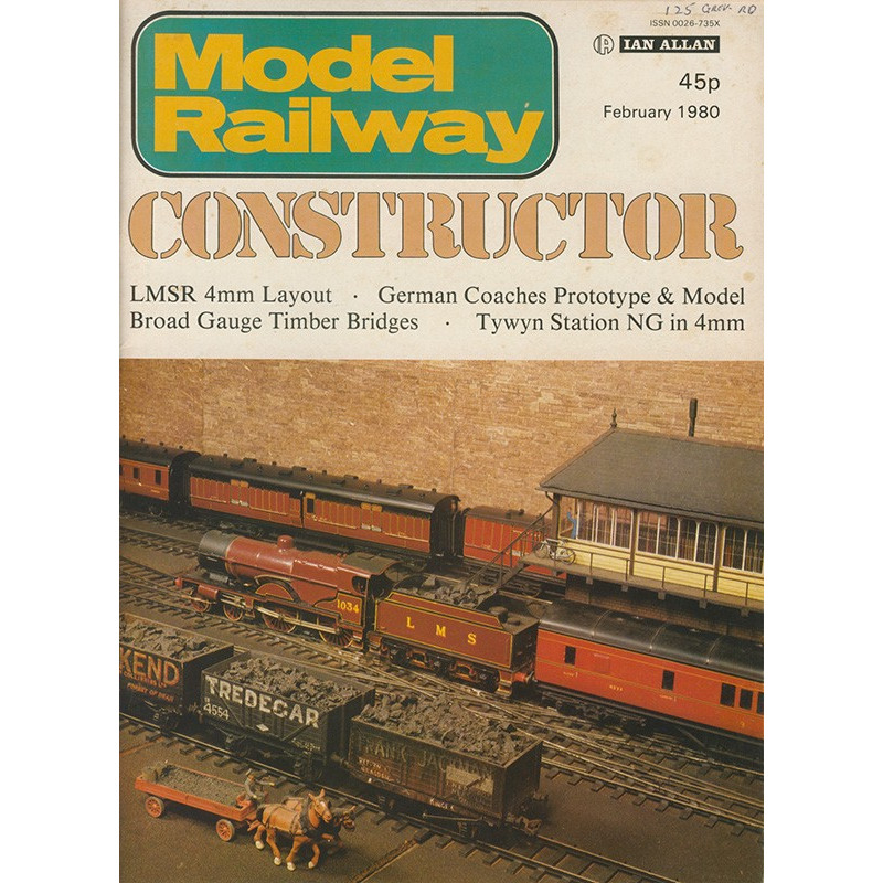 Model Railway Constructor 1980 February Model Railway Constructor 1980 February