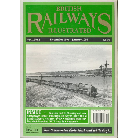 British Railways Illustrated 1991 December/1992 January