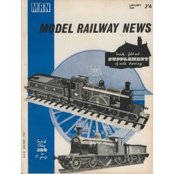 Model Railway News 1964 January