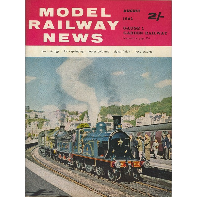 Model Railway News 1962 August