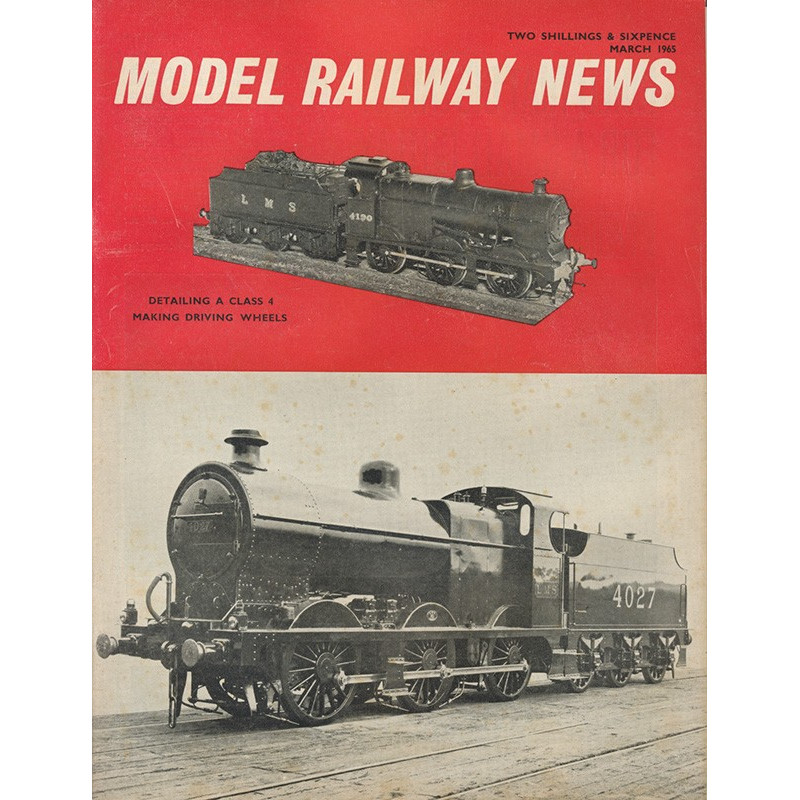 Model Railway News 1965 March