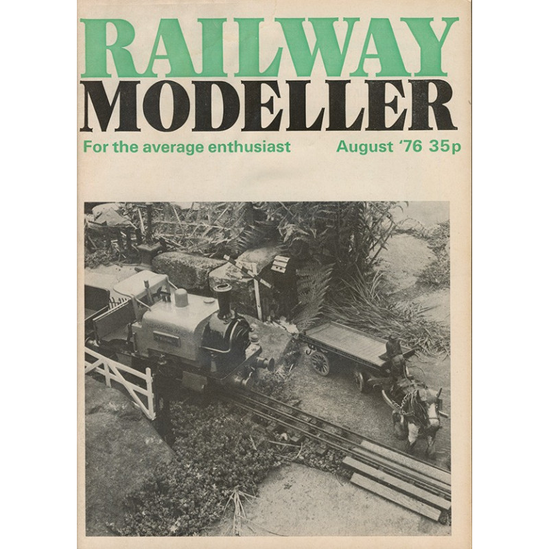 Railway Modeller 1976 August Railway Modeller 1976 August