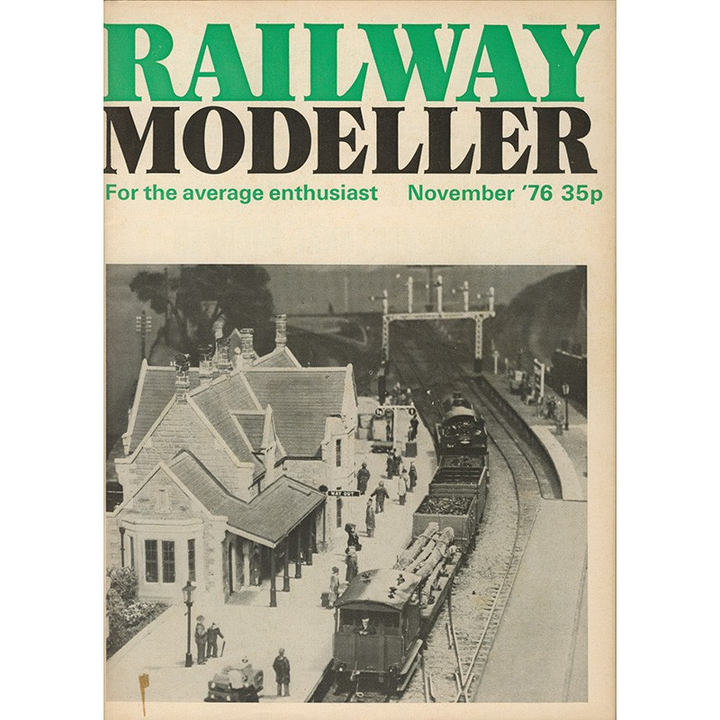 Railway Modeller 1976 November Railway Modeller 1976 November