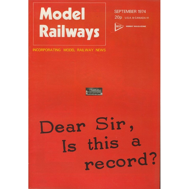 Model Railways 1974 September
