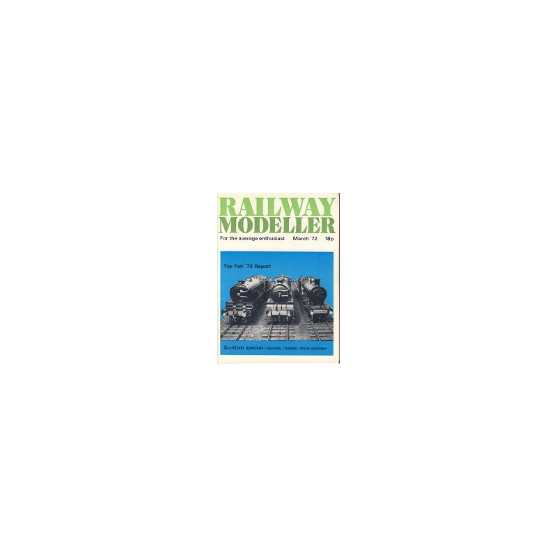 Railway Modeller 1972 March Railway Modeller 1972 March