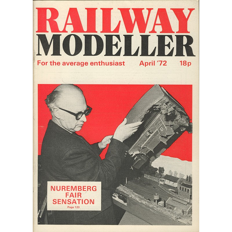 Railway Modeller 1972 April Railway Modeller 1972 April