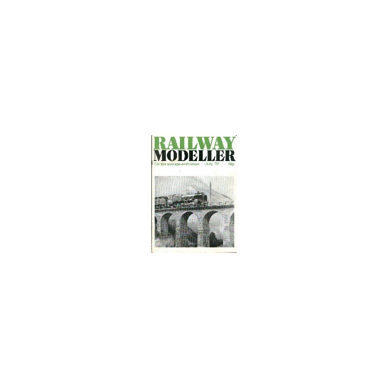 Railway Modeller 1972 July Railway Modeller 1972 July