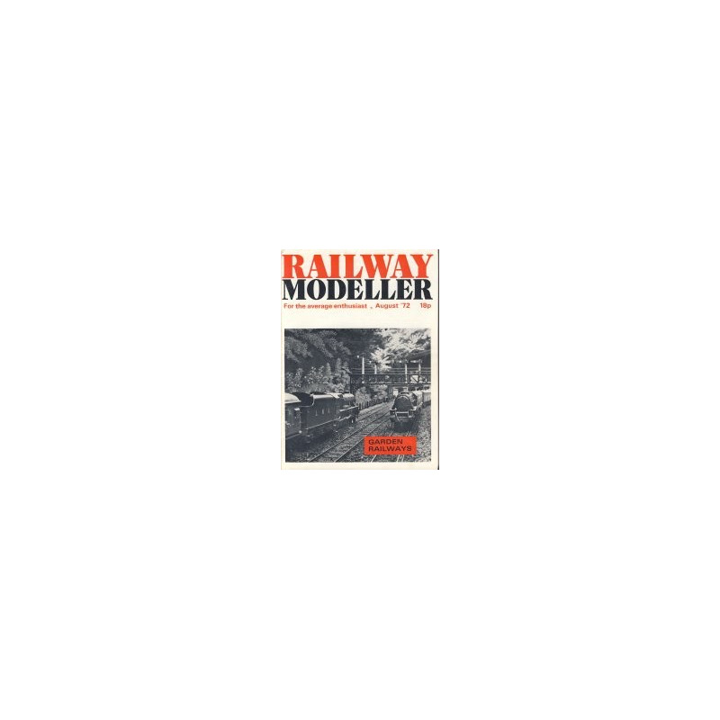 Railway Modeller 1972 August Railway Modeller 1972 August