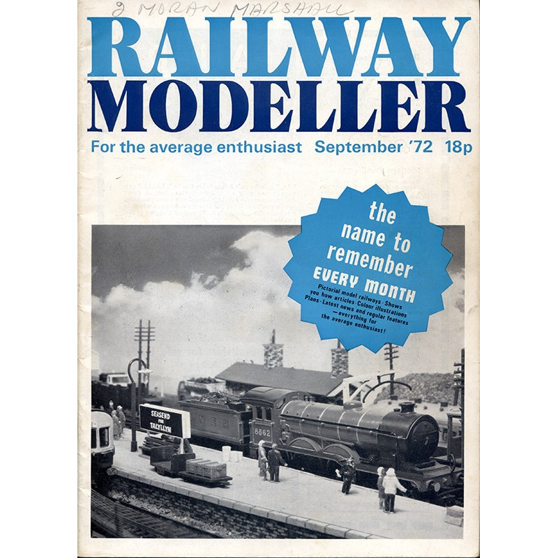 Railway Modeller 1972 September Railway Modeller 1972 September