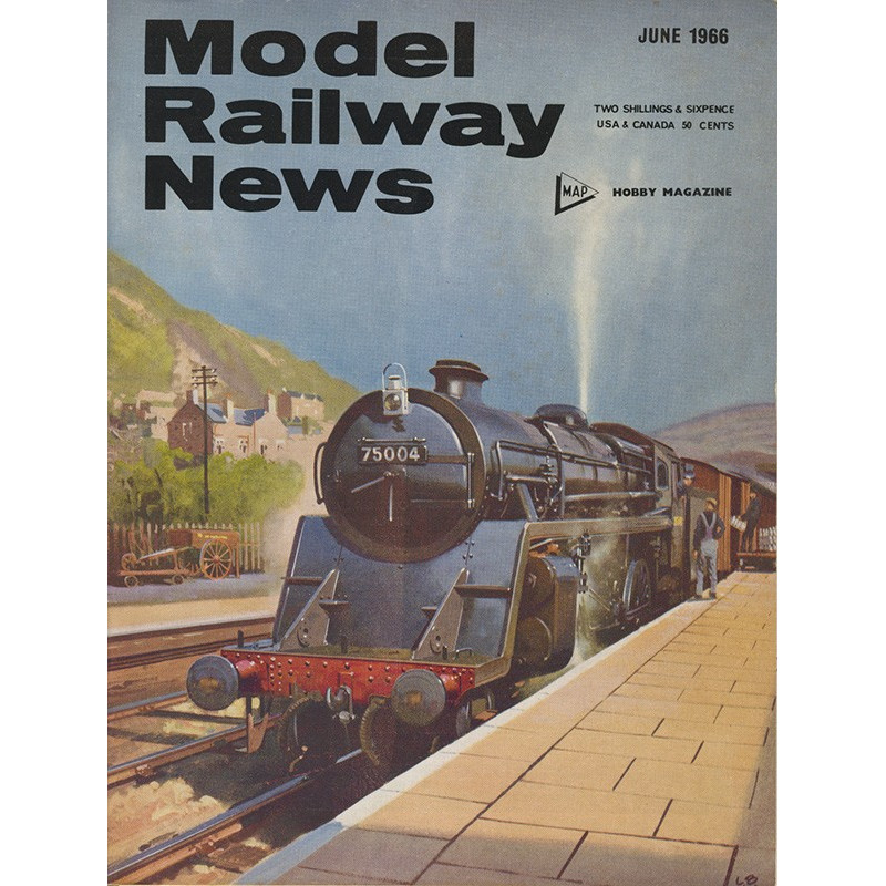 Model Railway News 1966 June Model Railway News 1966 June