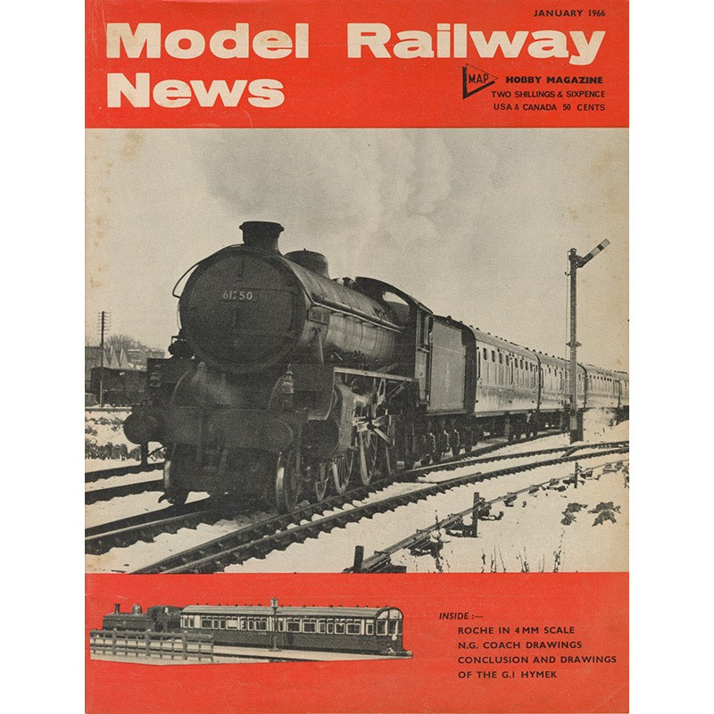 Model Railway News 1966 January Model Railway News 1966 January