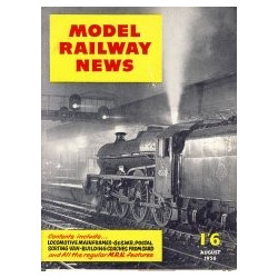 Model Railway News 1956 August
