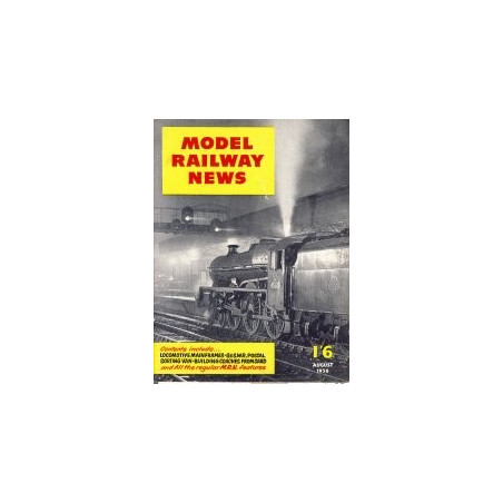 Model Railway News 1956 August