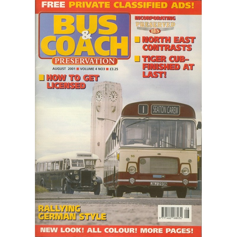 Bus and Coach Preservation 2001 August