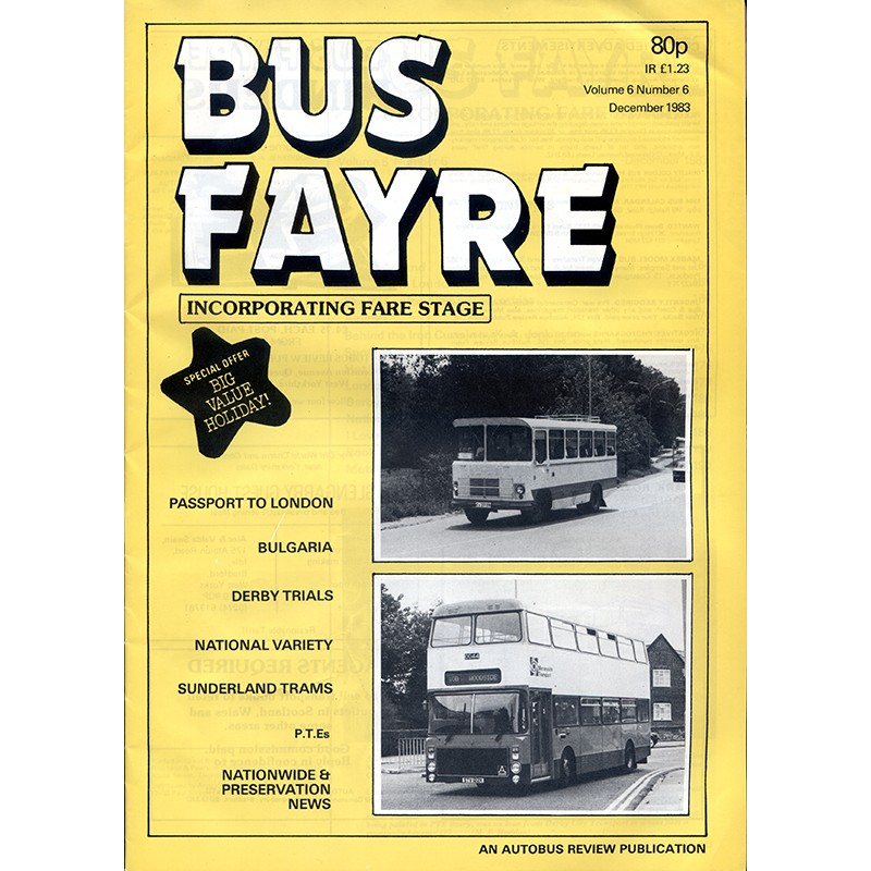Bus Fayre 1983 December