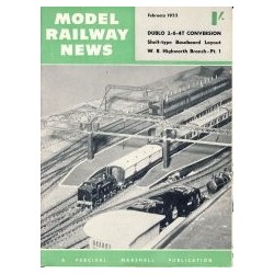 Model Railway News 1955 February
