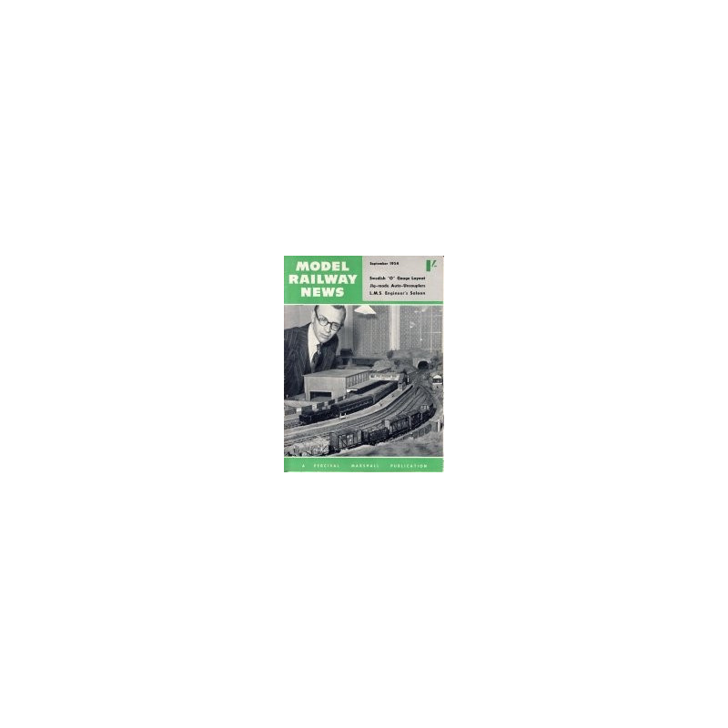 Model Railway News 1954 September Model Railway News 1954 September