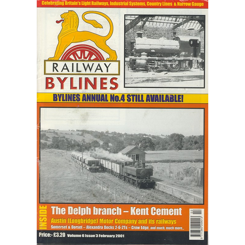 Railway Bylines 2001 February Railway Bylines 2001 February