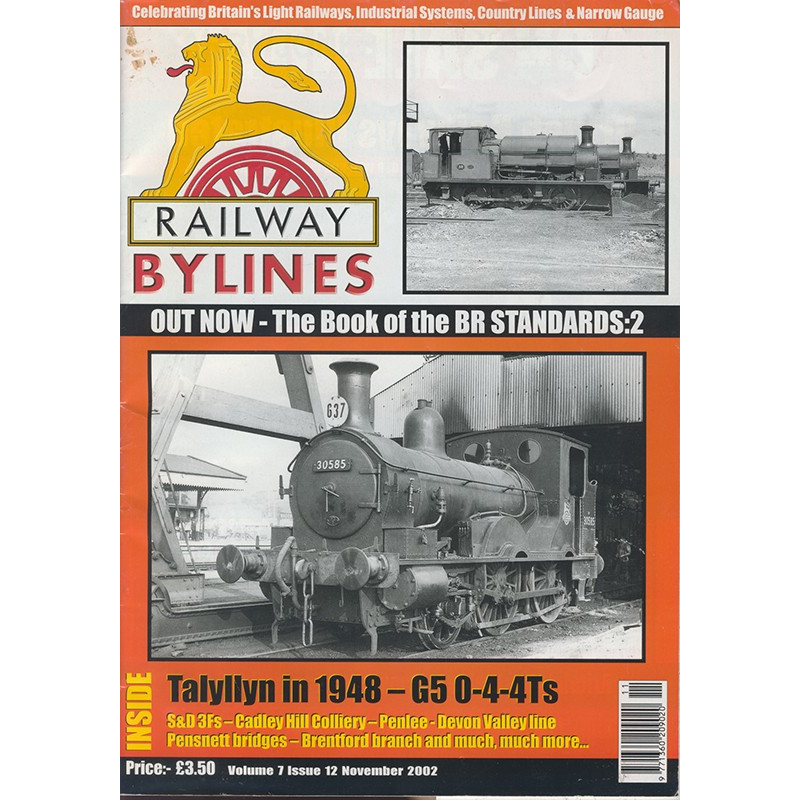 Railway Bylines 2002 November