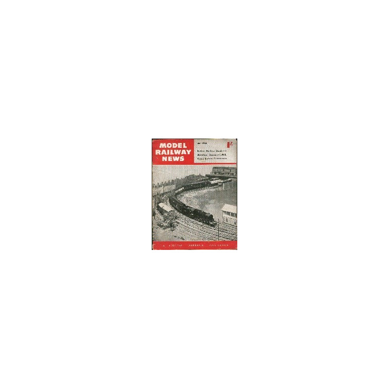 Model Railway News 1954 June Model Railway News 1954 June