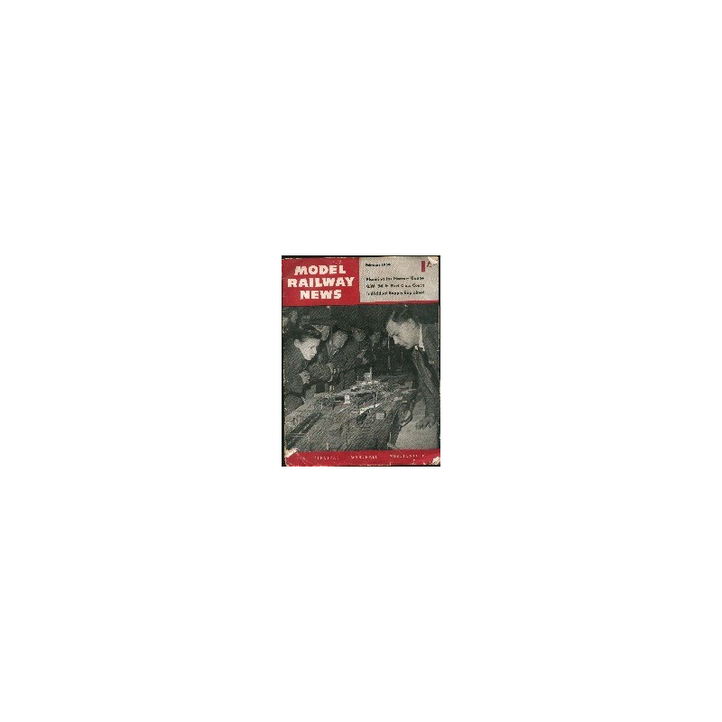 Model Railway News 1954 February Model Railway News 1954 February