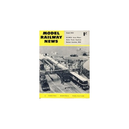 Model Railway News 1954 August