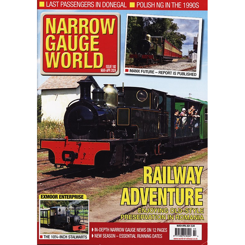 Narrow Gauge World No.182 2024 Mar/Apr