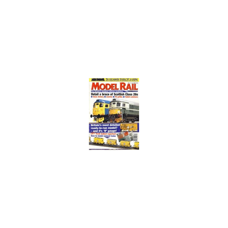 Model Rail 2000 July Model Rail 2000 July