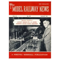 Model Railway News 1953 August
