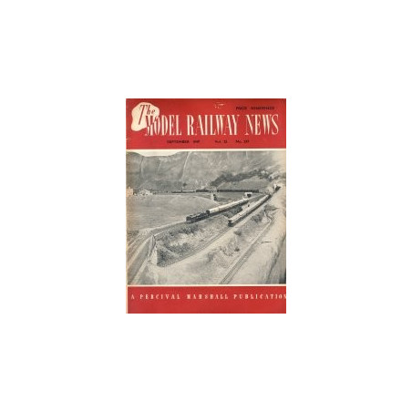 Model Railway News 1949 September