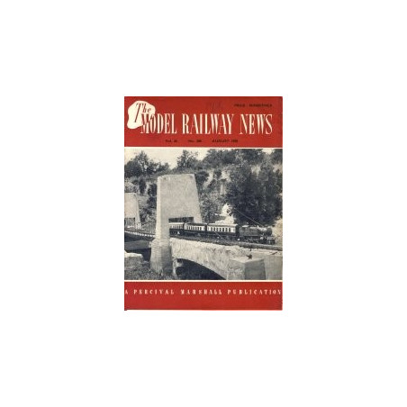 Model Railway News 1950 August