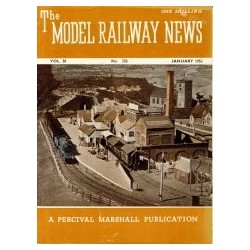 Model Railway News 1952 January