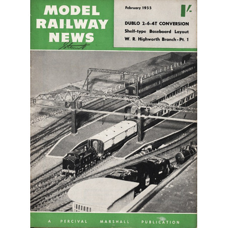 Model Railway News 1955 February