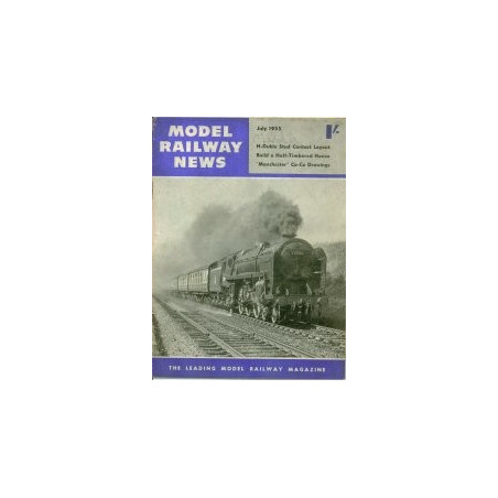 Model Railway News 1955 July