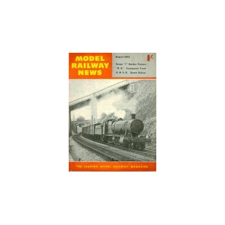 Model Railway News 1955 August