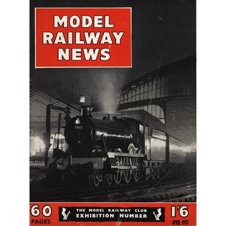 Model Railway News 1958 April
