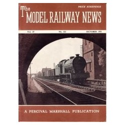 Model Railway News 1951 October