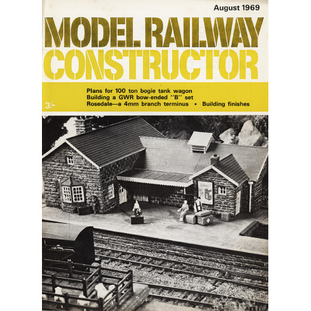 Model Railway Constructor 1969 August