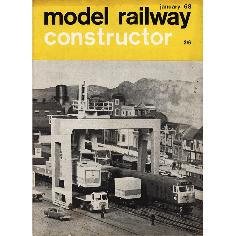 Model Railway Constructor 1968 January Model Railway Constructor 1968 January
