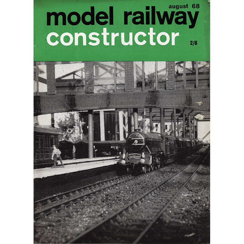 Model Railway Constructor 1968 August Model Railway Constructor 1968 August