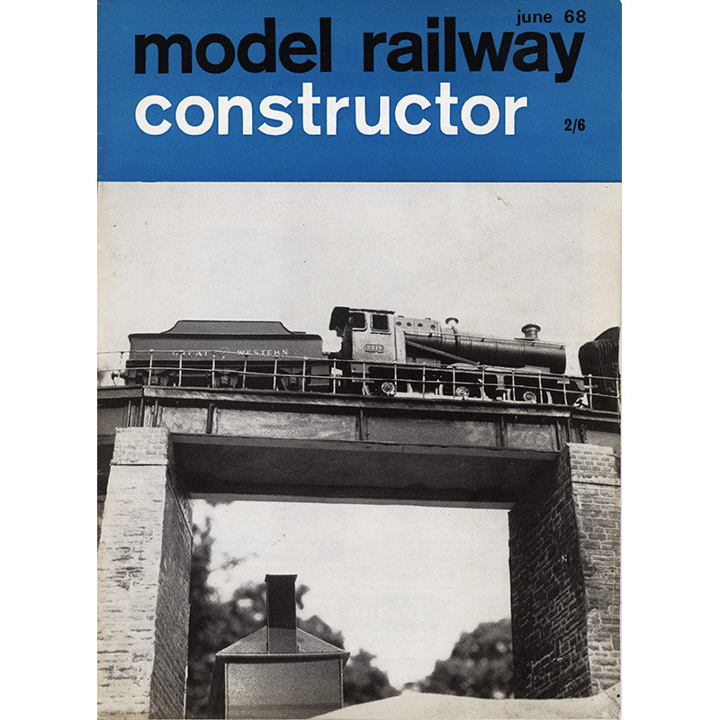 Model Railway Constructor 1968 June Model Railway Constructor 1968 June