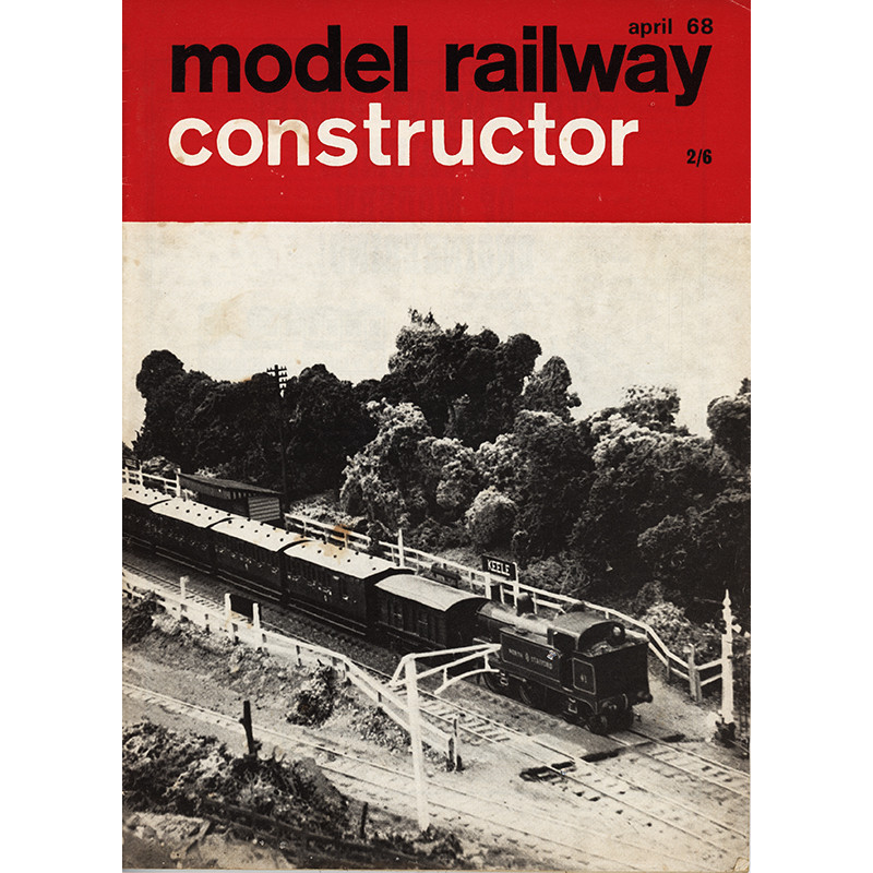 Model Railway Constructor 1968 April Model Railway Constructor 1968 April