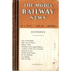 Model Railway News 1947 12 month set