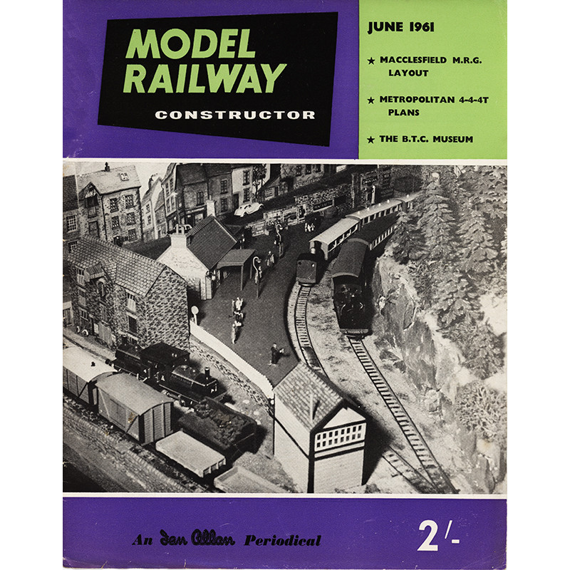 Model Railway Constructor 1961 June Model Railway Constructor 1961 June