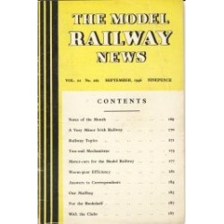Model Railway News 1946 September