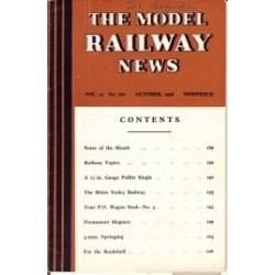 Model Railway News 1946 October